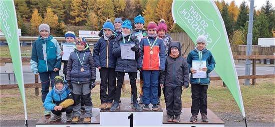 Die erfolgreichen Athleten des SSV Altenberg in den Alterslassen S 6 – 12